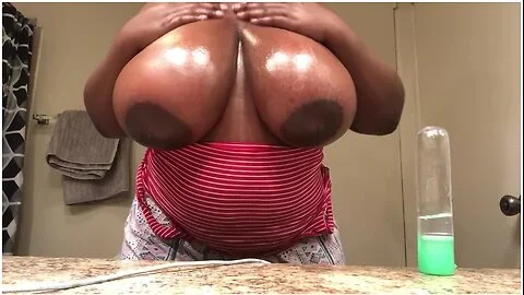 Oiling My Titties Because Why Not