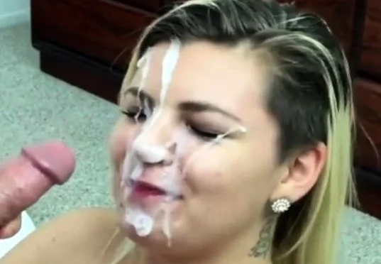 Three Massive Facials with Slow Mo Replay