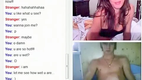 Hot 29yo girl has cybersex with a 19yo guy