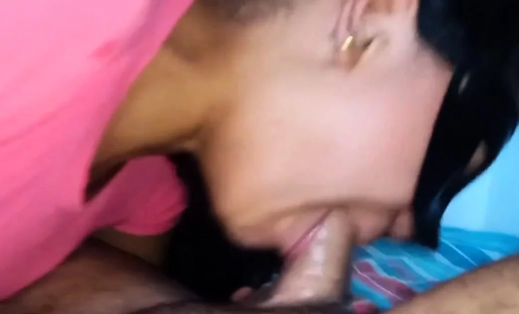 Stepdaughter Throat Fucked and Cum Drinking
