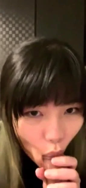 Gorgeous Asian Tinder Date Sucking Cock For Cum