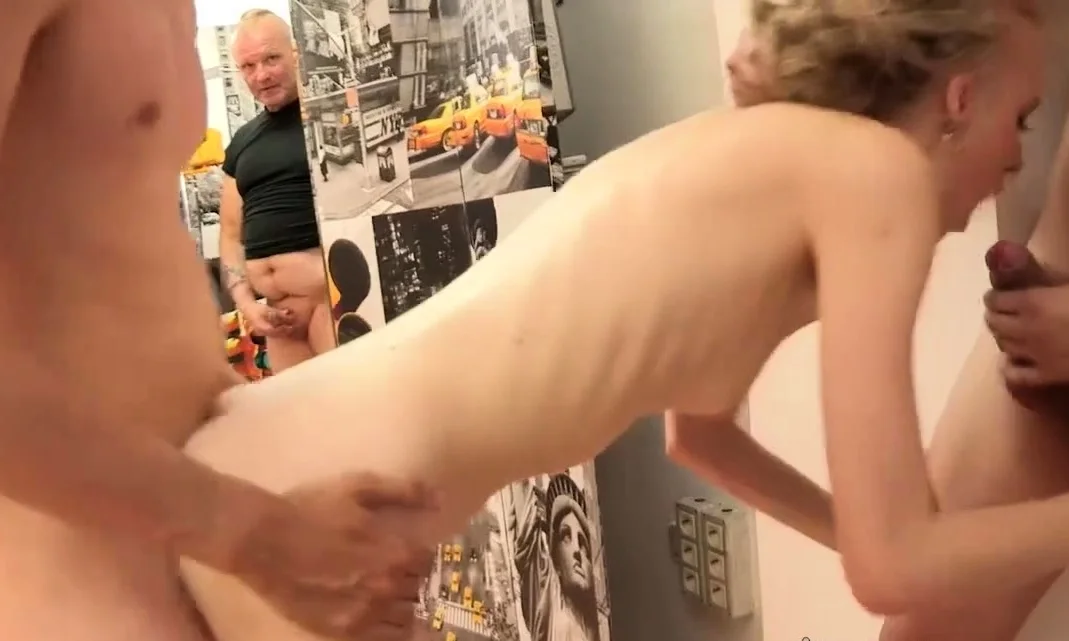 Angelina, The Polish Nympho, TAKES THREE DICKS And Makes