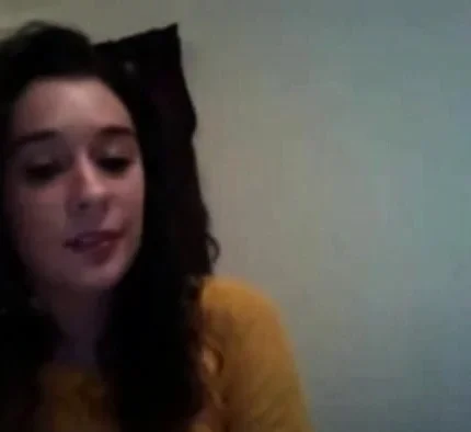 shy girl on cam