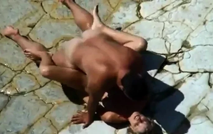 Beach couple