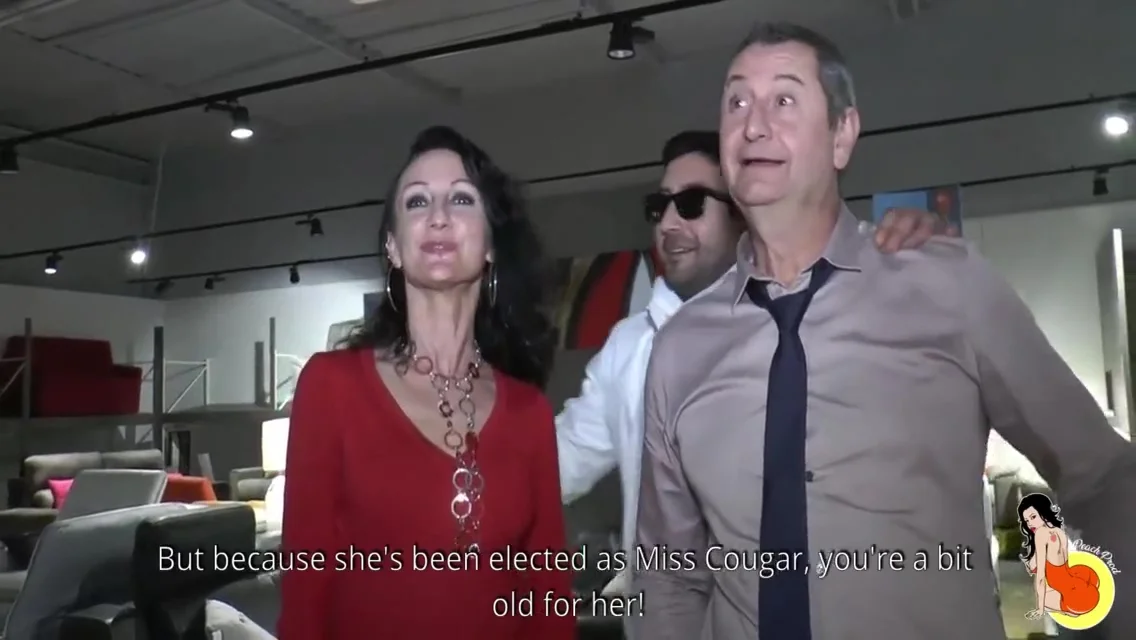 Miss Cougar Having A Hardcore Sex In A Shop