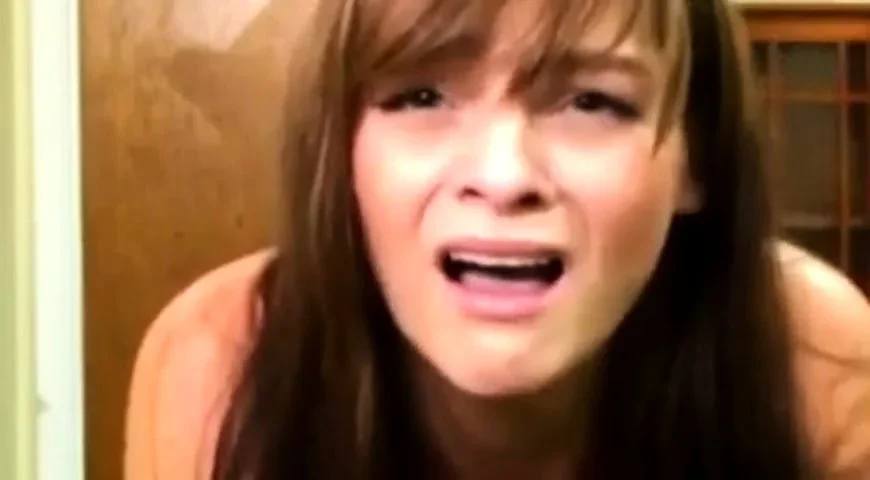 Cute amateur gets a severe spanking