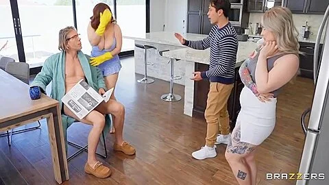 Scissor Happy Slut Gets Milf Threesome - Teaser Video