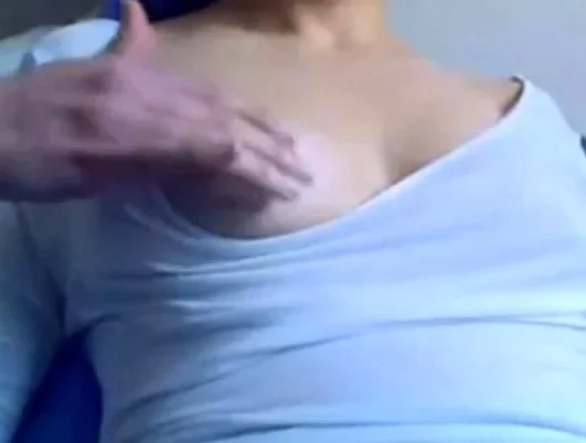 Toying With Her Fat Long Nipples!!!!!!!
