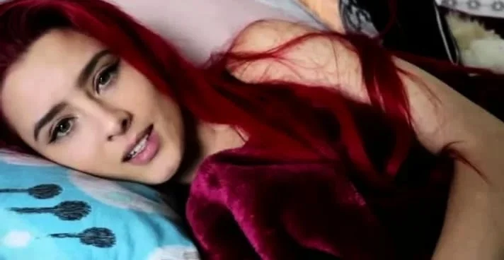Latex Redhead Jerk Off Instructions Cucumber Up Your Ass Joi