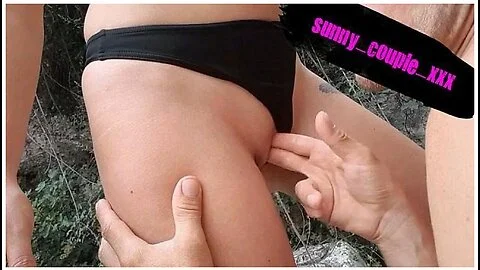 What A Thrill! I Licked Her Pussy In Public By The River, She Came So Fast While I Fucked Her Pussy