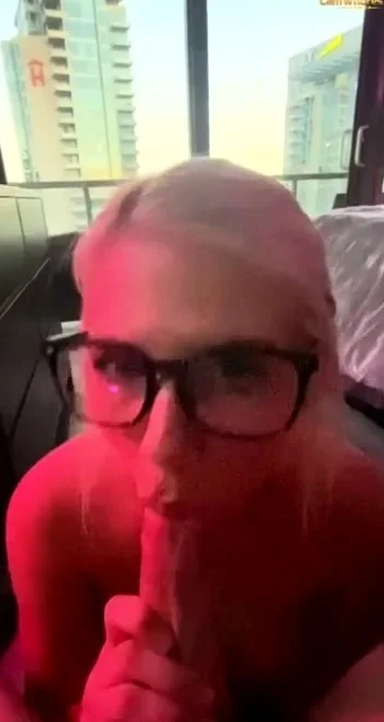 Sexy blonde teen blowjob and gangbanged then creampied
