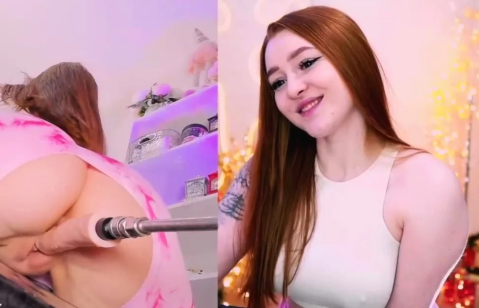 My new sex machine brings me orgasm
