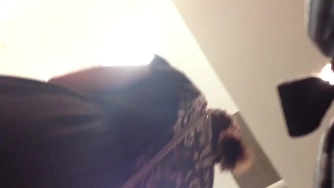 Upskirt Black Dress