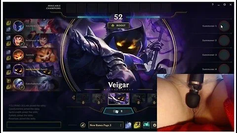 Omg! Playing With My Vibrator On The Highest Setting! League Of Legends #9 Luna - Gamer Girl