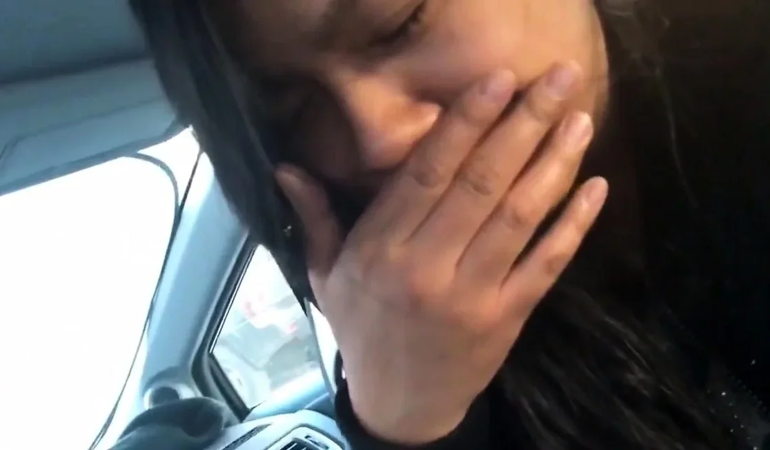 Amateur Asian car suck and swallow