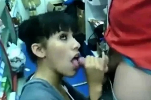 Behind The Counter Cum Swallow