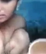 Indian milf bathing and showing her beautiful pussy