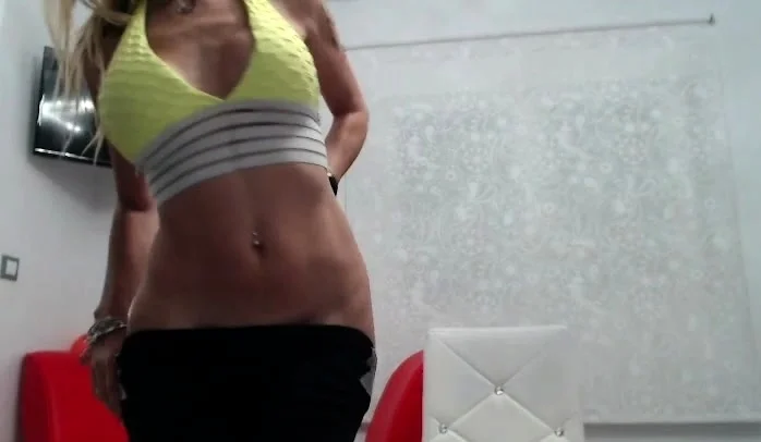 Blonde MILF with Big Boobs Playing Cam Free Porn