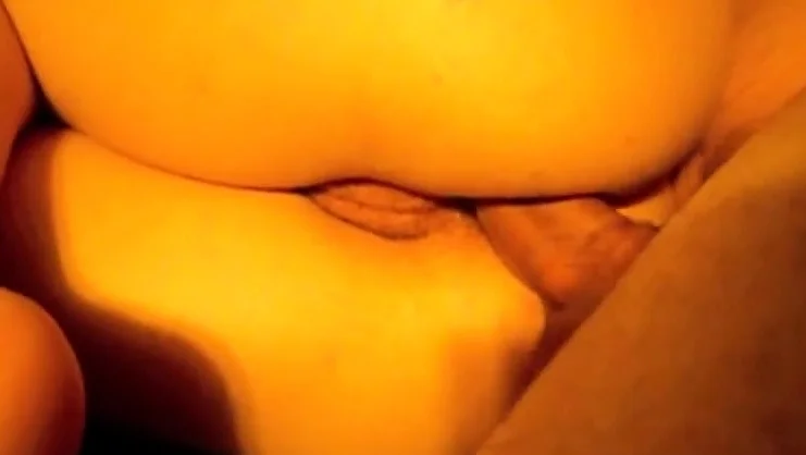Cum in her asshole secretly and deeply