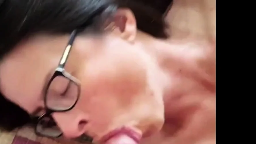 Rene Orgasm and cum shot in mouth