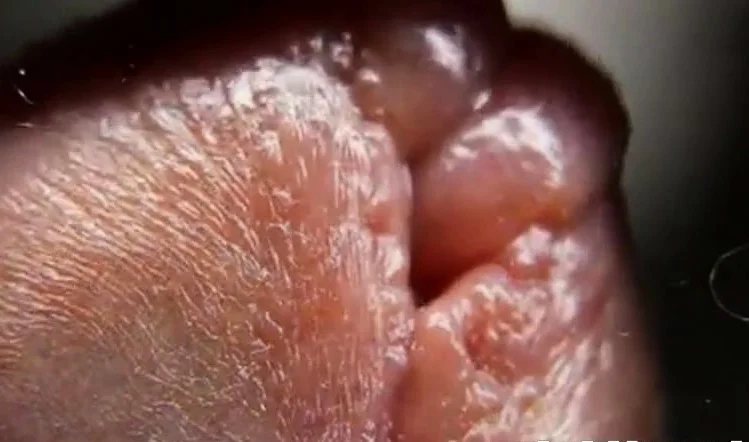 macro close up cumming on glass