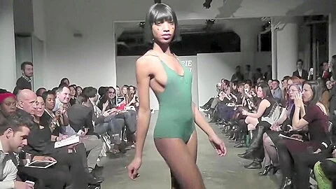 Sexy Closing Runway Fashion Show
