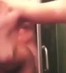 Blonde girl fucked under the shower and sucks dick