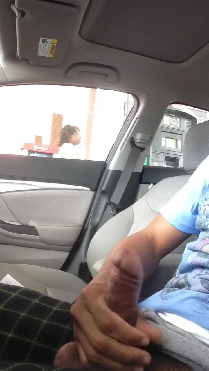 Dick flash at gas station