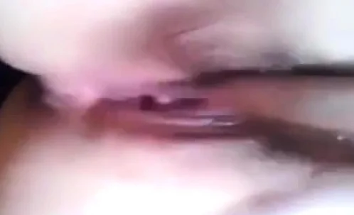 Asian girl has wet pussy