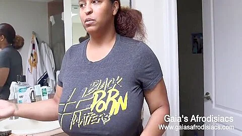 Vlog 001.2 Autogaiagraphy Blackpornmatters 4 Min - Gaia Monroe And Huge Boobs