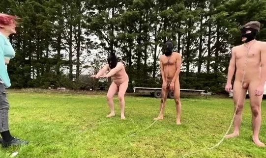 Sadistic Lucy Spit and exercise training - Miss Eva Ray