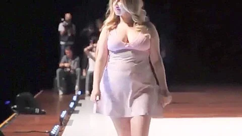 Plus Big Model Fashion