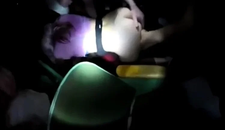 Amateur orgy in movie theater