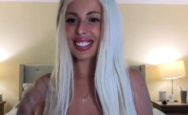 Big Boobed Blonde Masturbates With A Dildo In The Bathroom