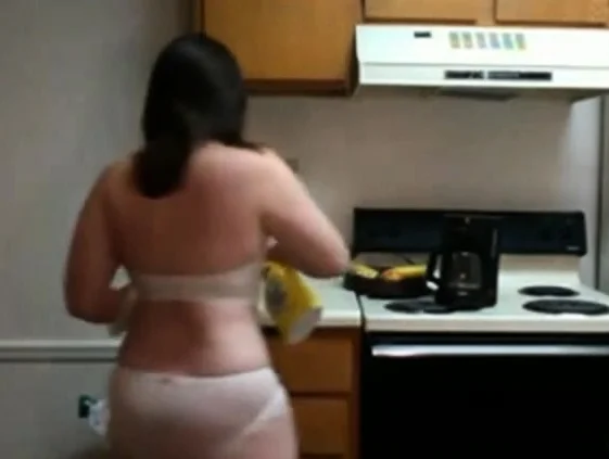 In the kitchen