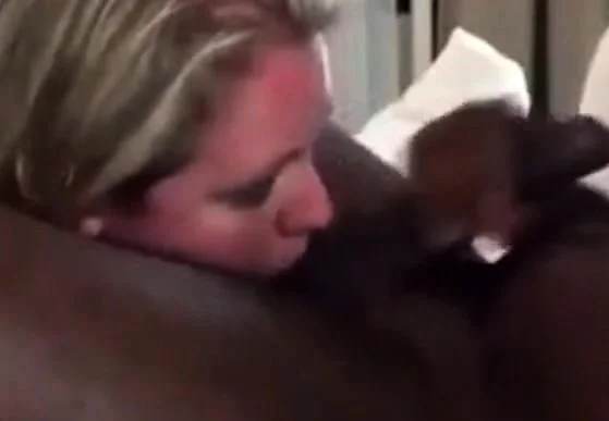 Girl spits bulls cum into cuckolds mouth
