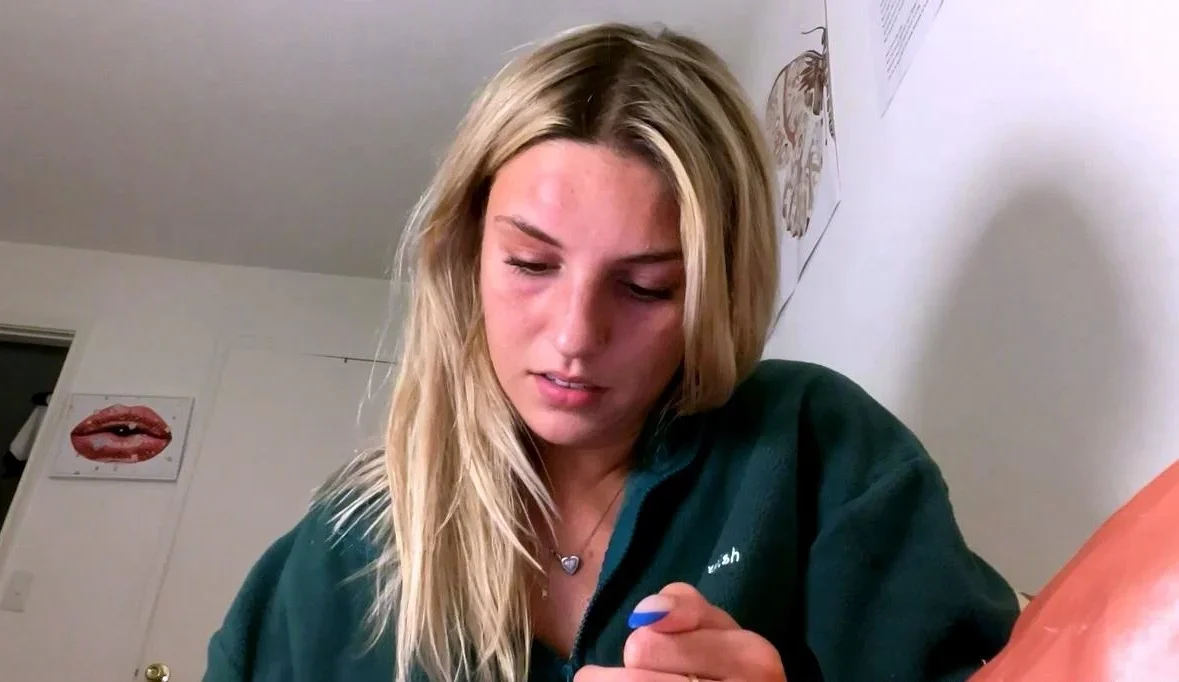 European Gorgeous Blonde Teen Gi
