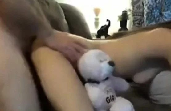 Daddy's Amateur Facial on Webcam