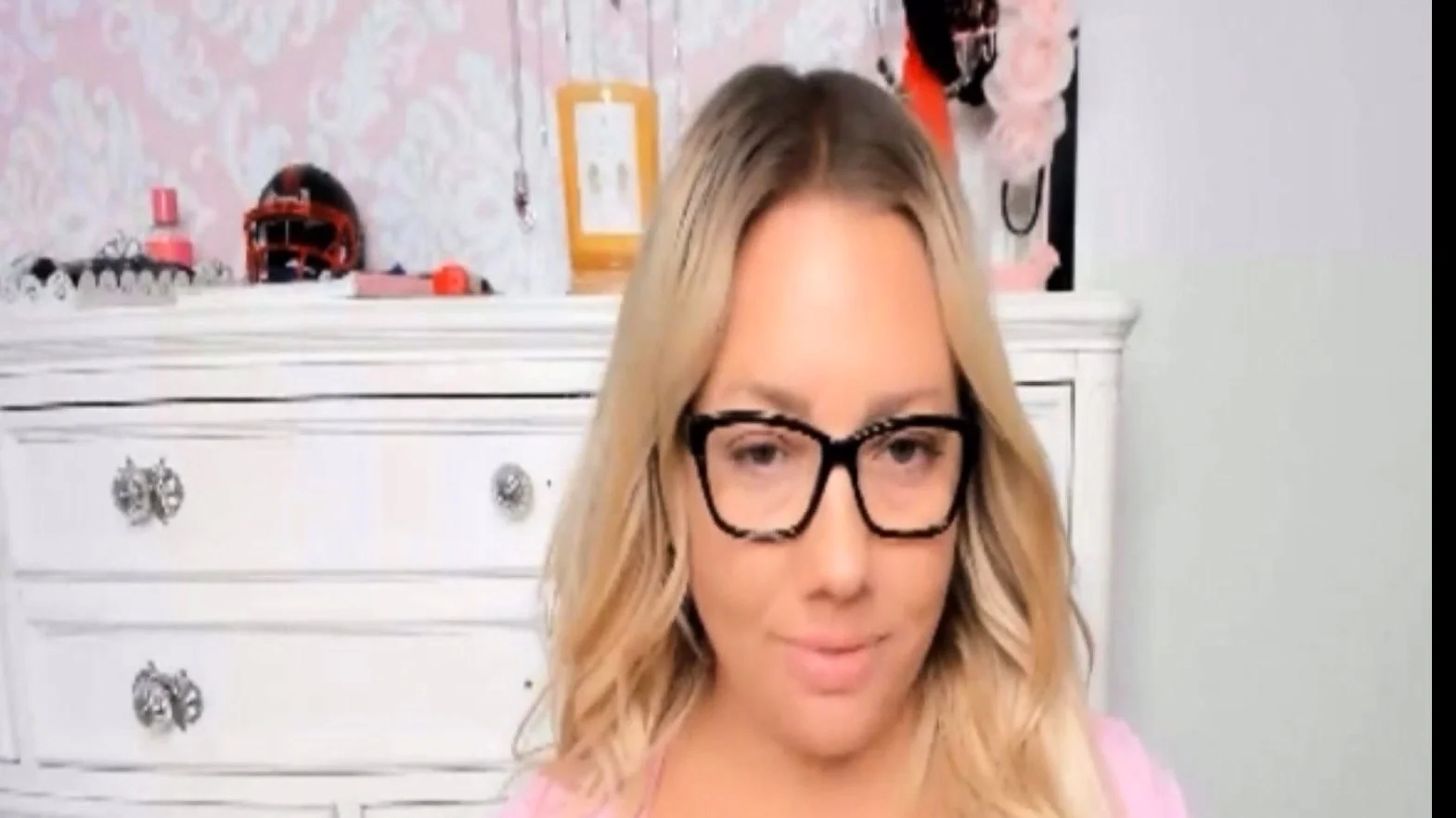 Smoking Hot Babe with Super Huge Boobies
