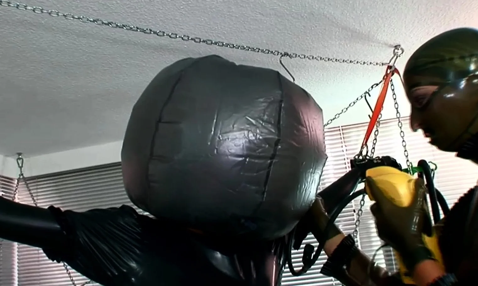 Serious toys masturbation with two hot lesbians