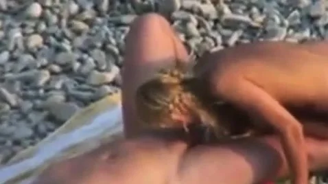 Nude Beach - Hot Blond Ride
