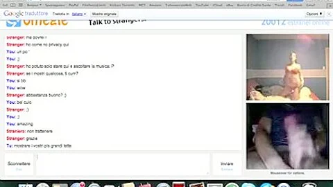 Omegle. Canadian immature shows her body. DOXY