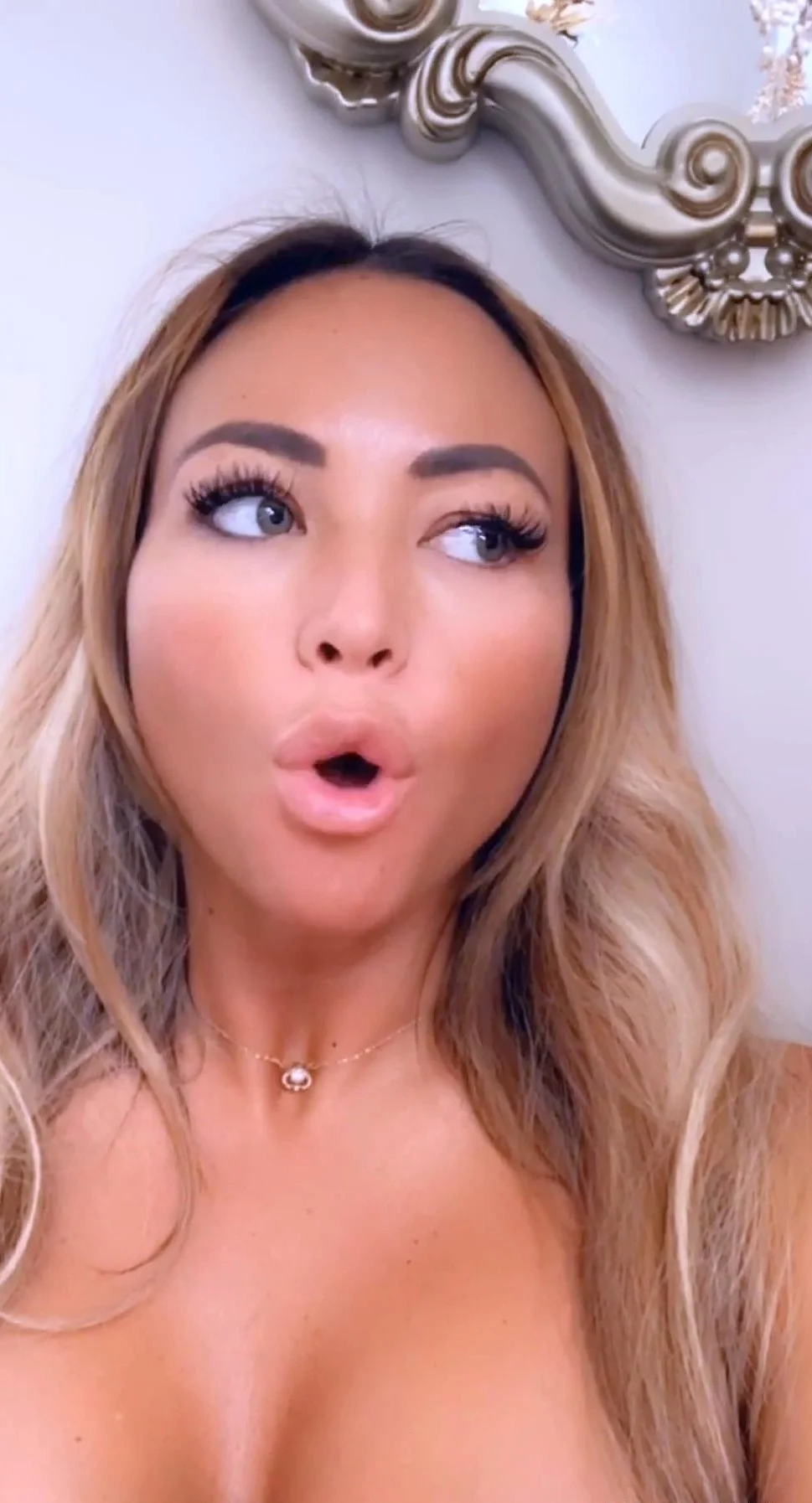 Beautiful blonde nanny and big boobed blonde MILF get pumped