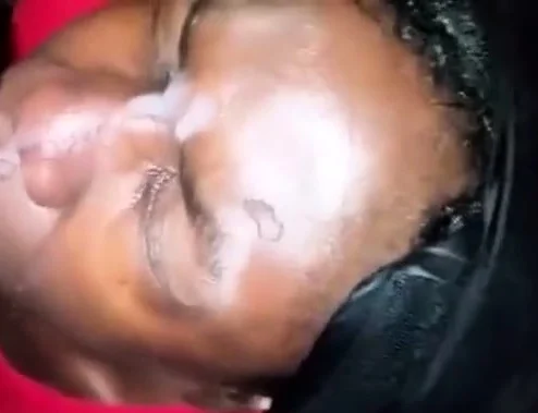 Lolly-Queen sucks a SALTY pole, then gets facial