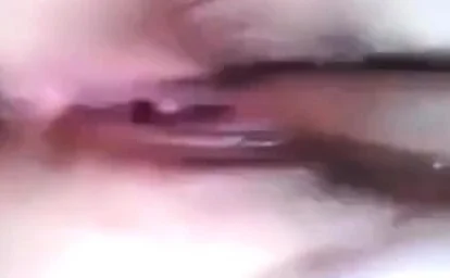 Asian girl has wet pussy