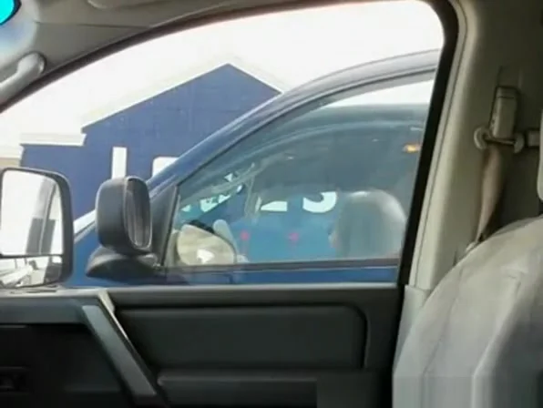 Exhibitionist dude plays with his cock next to woman