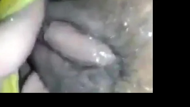 She fingers that wet pussy