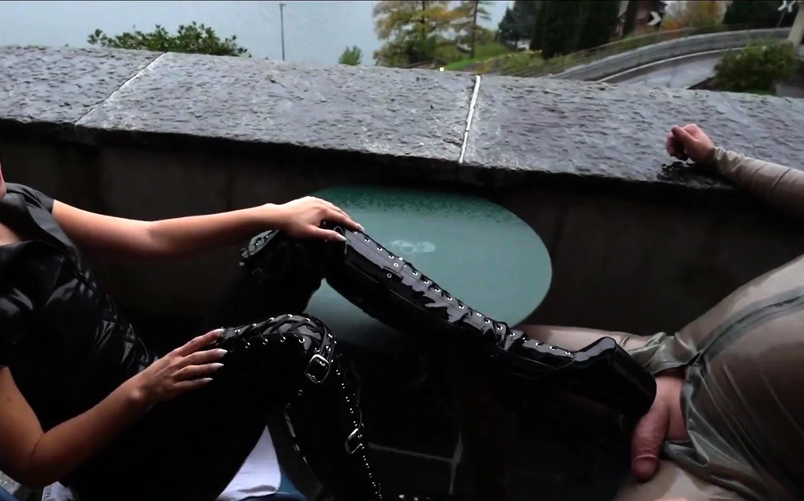Hot femdom chicks foot fetish