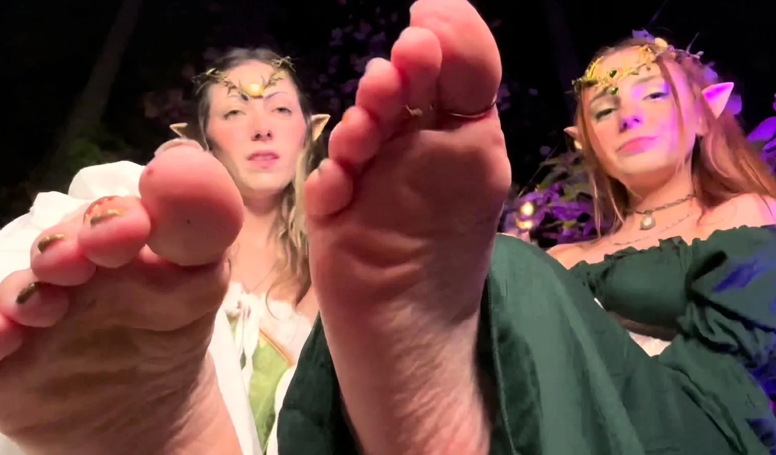 Mix of Foot Fetish clips from Amateur Trampling