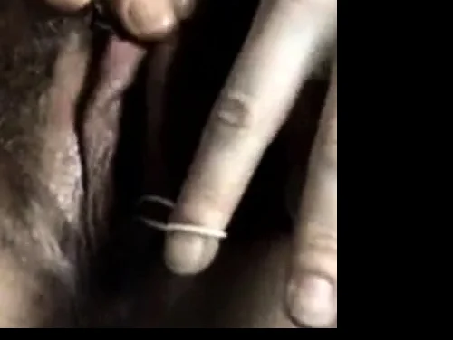 My hairy girl plays with love balls and gets an orgasm